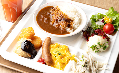 盛り付け例タイトル