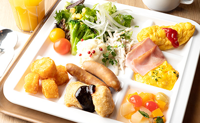 盛り付け例タイトル