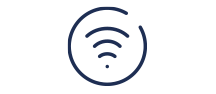 The whole hotel is covered by Wi-Fi