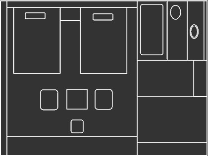 Deluxe Twin 間取り図