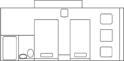 スタンダードツイン 間取り図